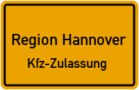 Zulassungstelle Region Hannover
